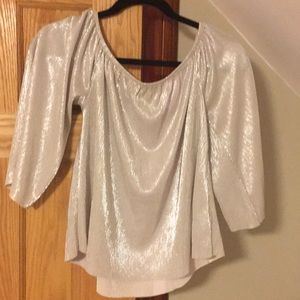 Sale!! Love on a hanger Silver shirt